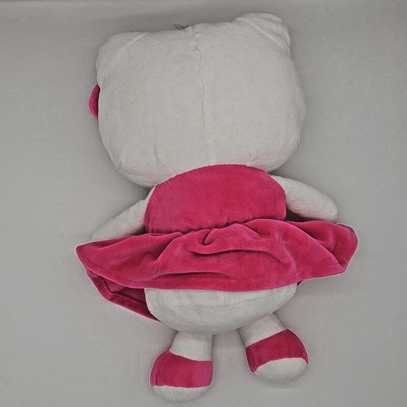 Hello Kitty Plush Doll 15" Pink Love Hearts Wings Girl Gift Stuffed Animal Toy - Picture 7 of 8